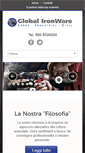 Mobile Screenshot of globalironware.com
